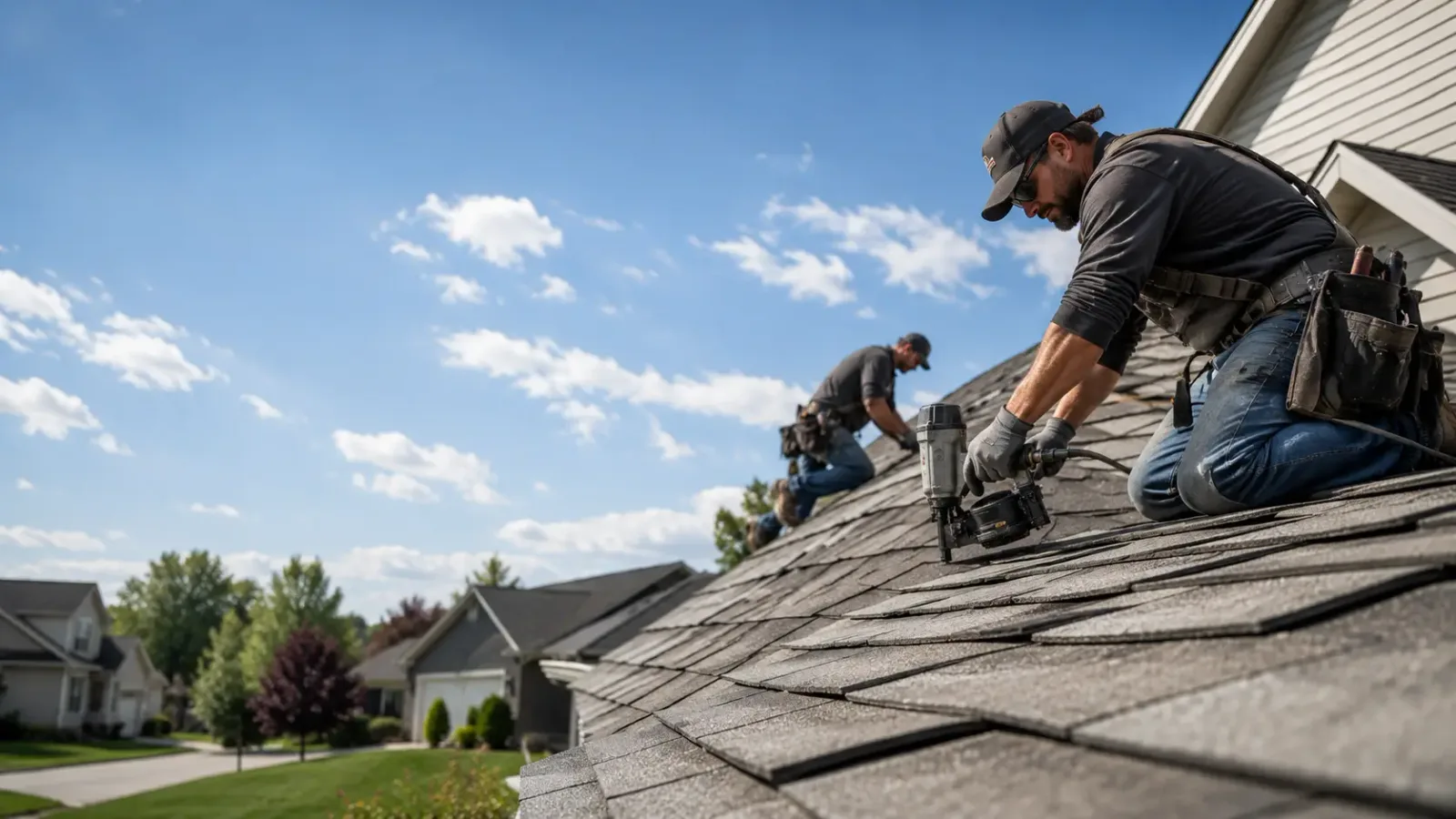 Storm Damage Roof Repair in Midwest, WY near me